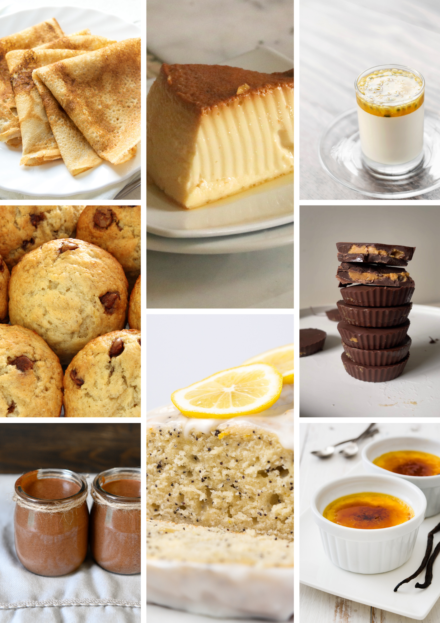 Ebook 24 recettes desserts et pâtisseries Low FODMAP