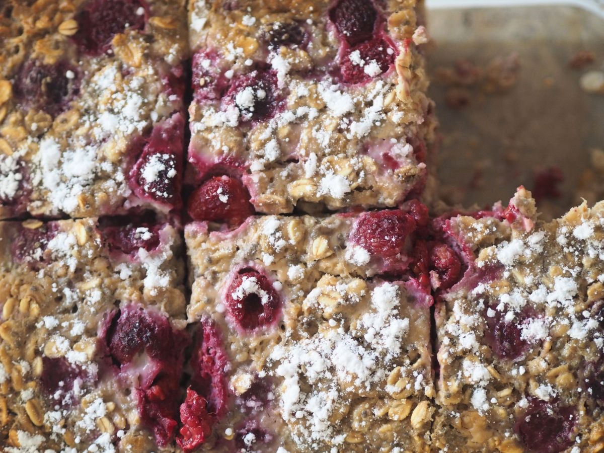 Porridge framboises au four Low&nbsp;FODMAP